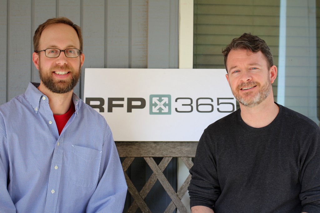 David Hulsen and Stuart Ludlow, co-founders of RFP365