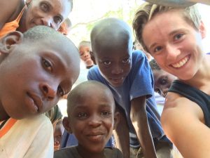 Conner Hazelrigg in Haiti