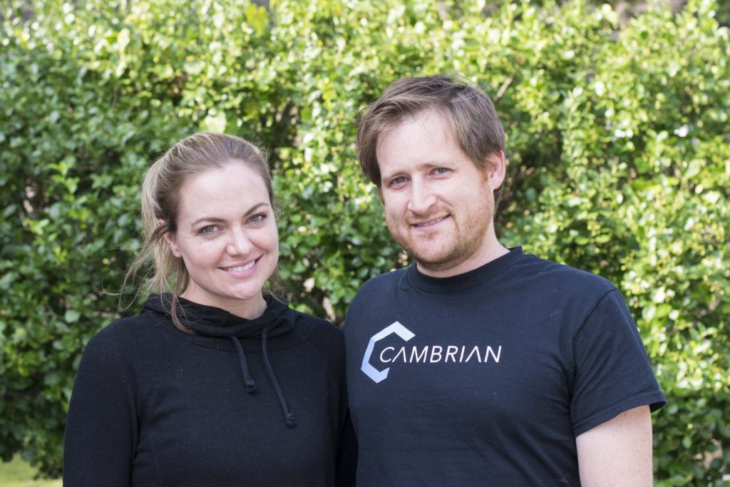 Heather Spalding and Joel Teply, co-founders of Cambrian