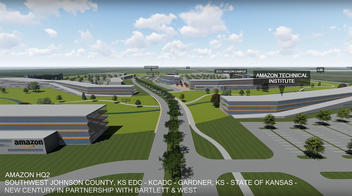 Primed for HQ2? Gardner area was made for Amazon, Kansas legislator says