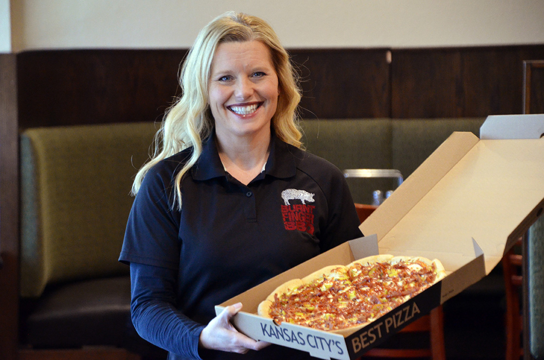 Bacon Explosion pizza partnership with Minsky’s tops meaty six months for Megan Day