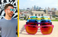 WYCO sunglasses customizes KC cool for a brightly-colored nationwide vision