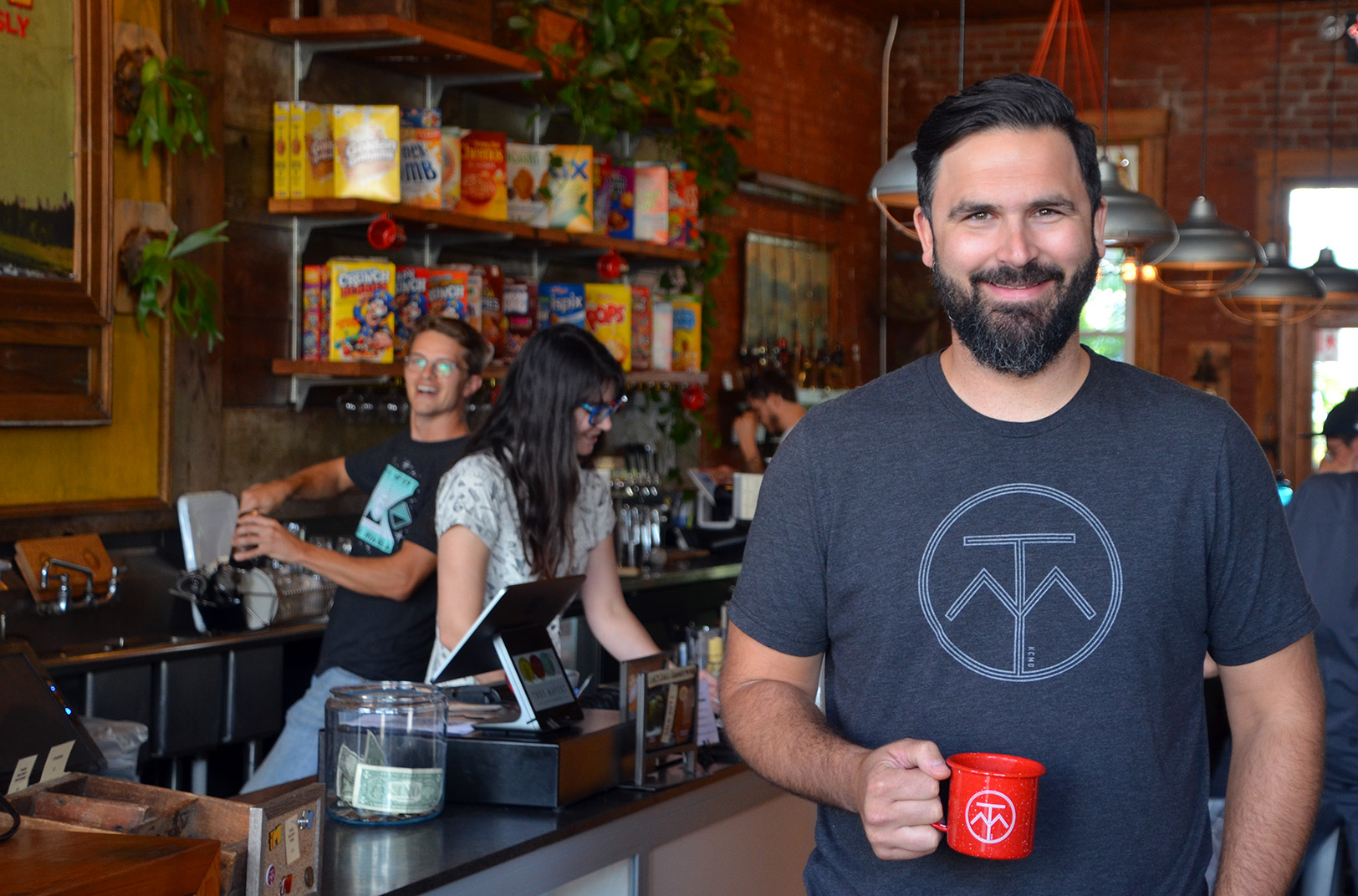 KCultivator Q&A: Bo Nelson percolates on positive energy in his Crossroads coffee shop