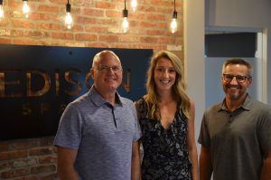 Tim Barton, Jessica Renfrew, and Matt Druten, Edison Spaces