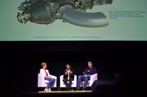 Lesa Mitchell, Techstars KC, Karen Kerr, GE Ventures, and Phil DeSimone, Carbon