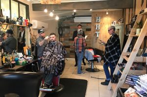 Barber shop at 1207 W. 47th St., Kansas City
