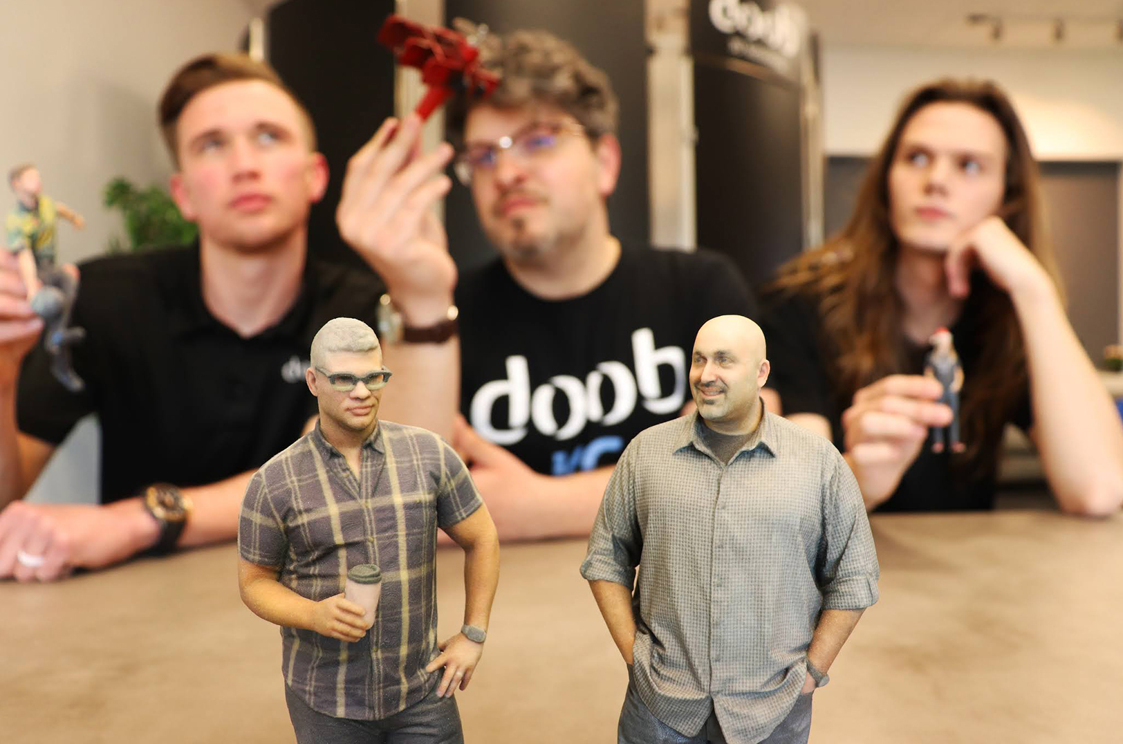 Doob in doubt: 3D-printed action figures fighting to secure a paying audience in KC