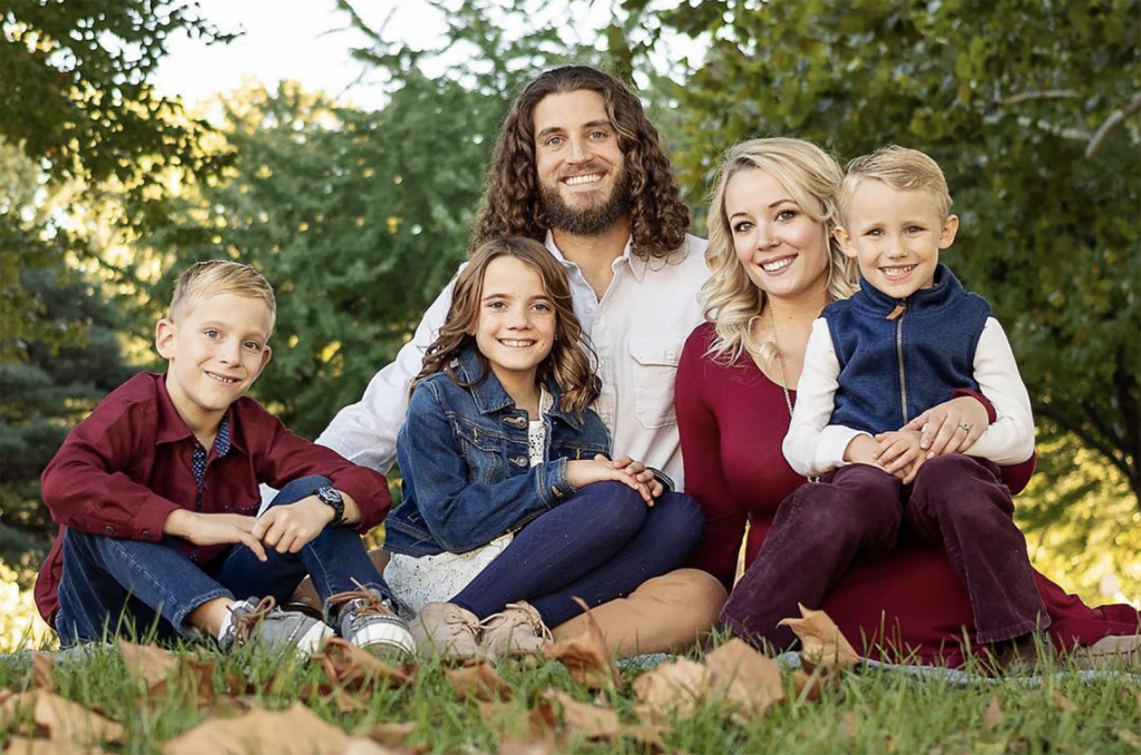 The Kyle and Heather Steppe family, KC Hemp Co.