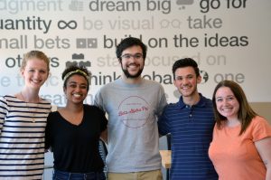 Andrea Savage, Salem Habte, Mark Babcock, Alec Rodgers, and Ali Brandolino, UMKC Enactus