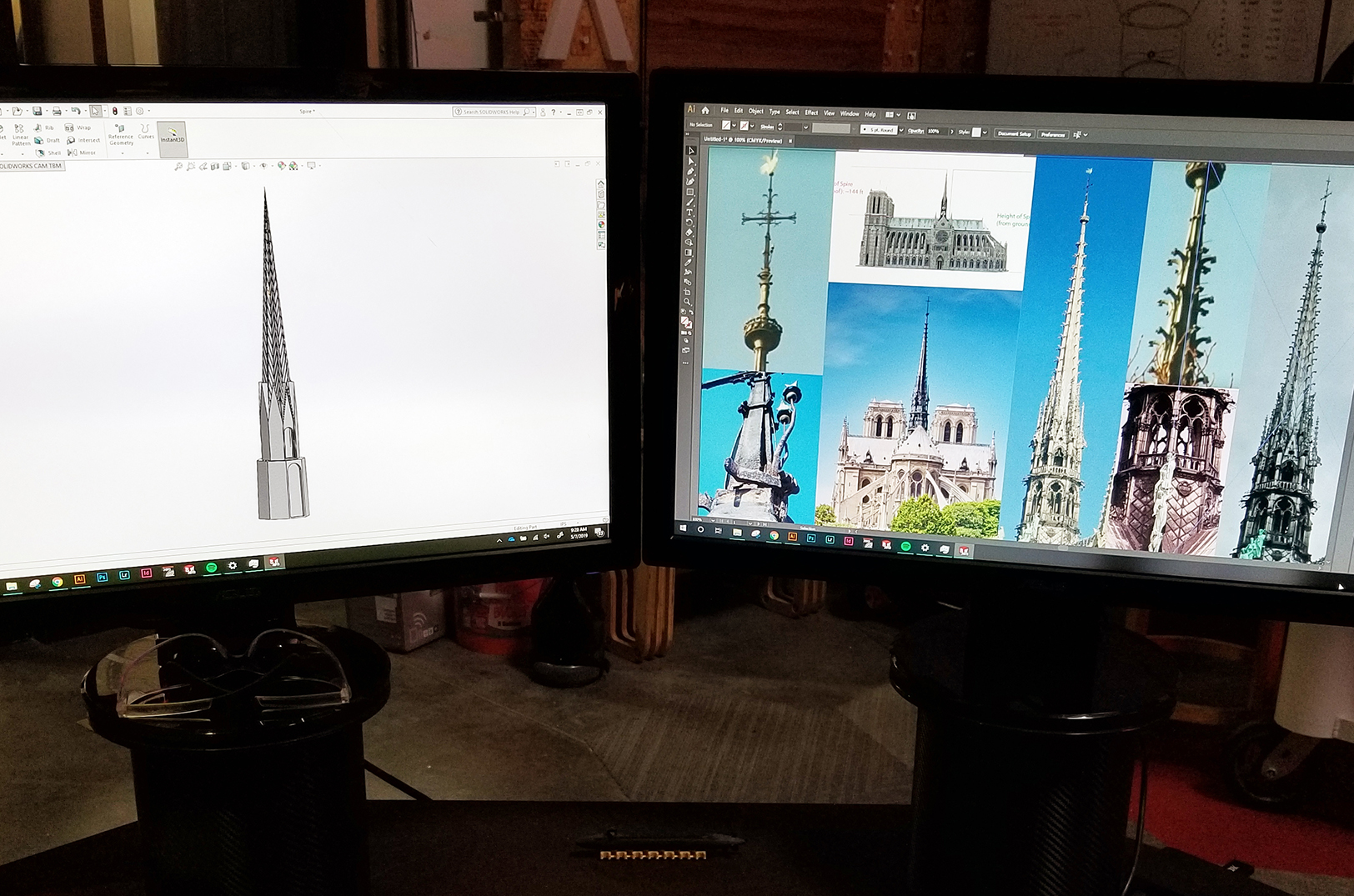 Design by fire: Could a Kansas City company 3-D print the Notre Dame spire?