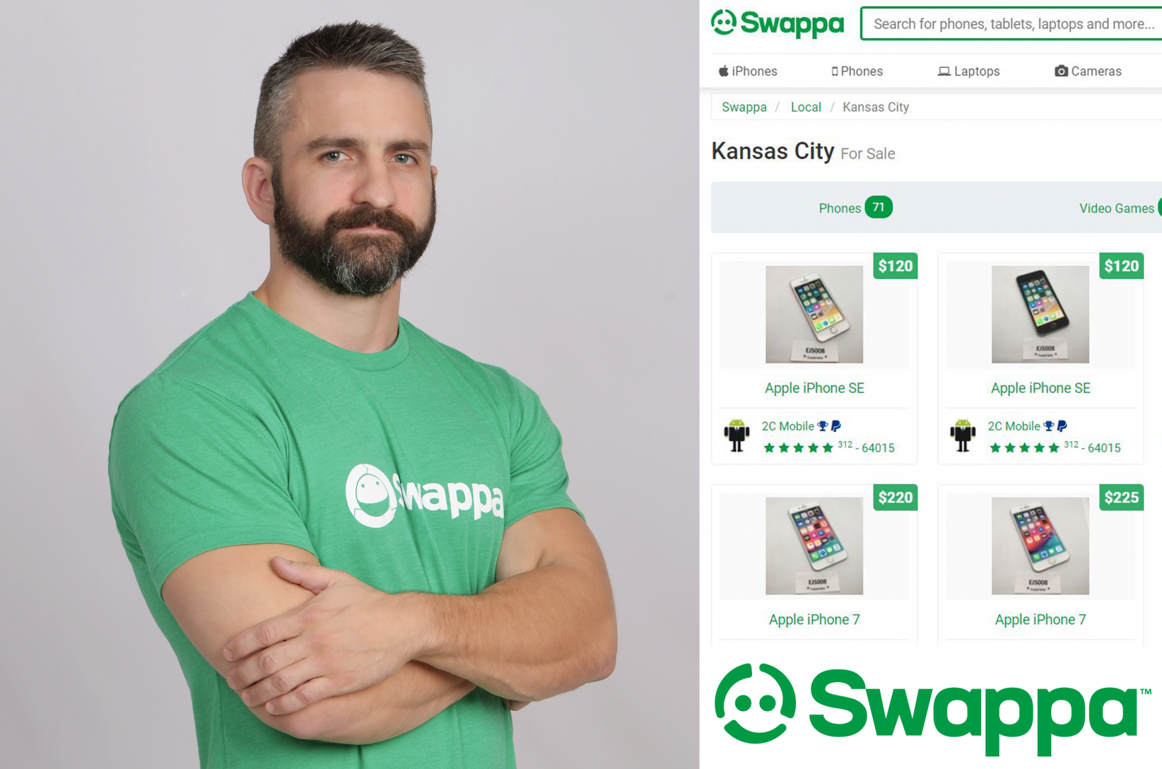 Hometown startup launches Swappa Local in KC, trading tech junk sellers for secure deals
