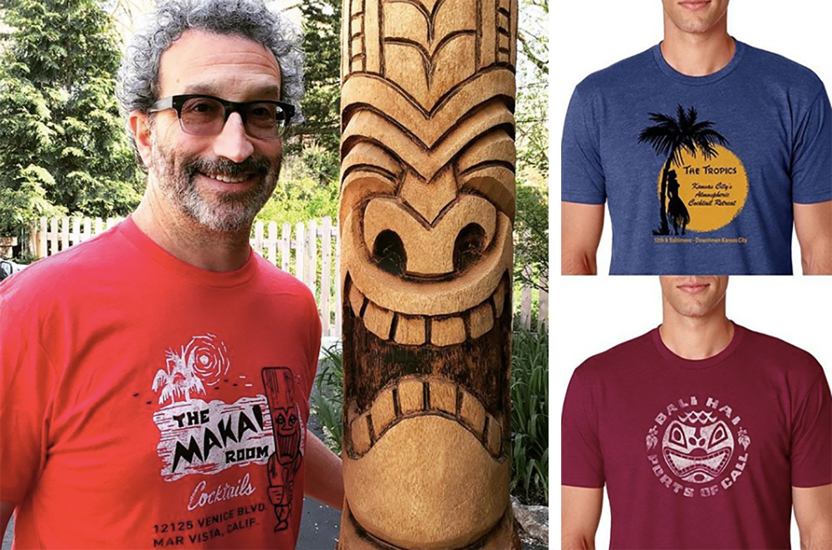 Tiki Bar T Shirt Club revives now closed beachy haunts celebrates era of the side hustle