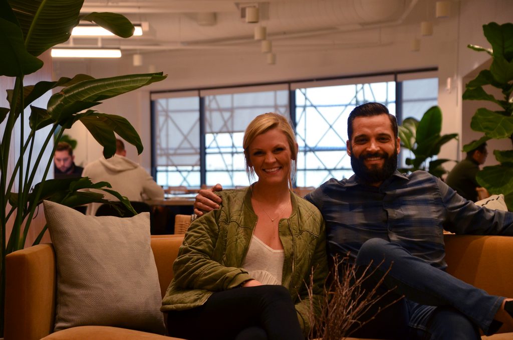 Claire Inman and Erik Wullschleger, WeWork