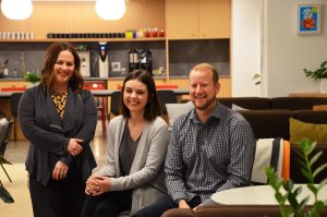 Kara Lowe, Haley Regan, and Ryan Weber, KC Tech Council