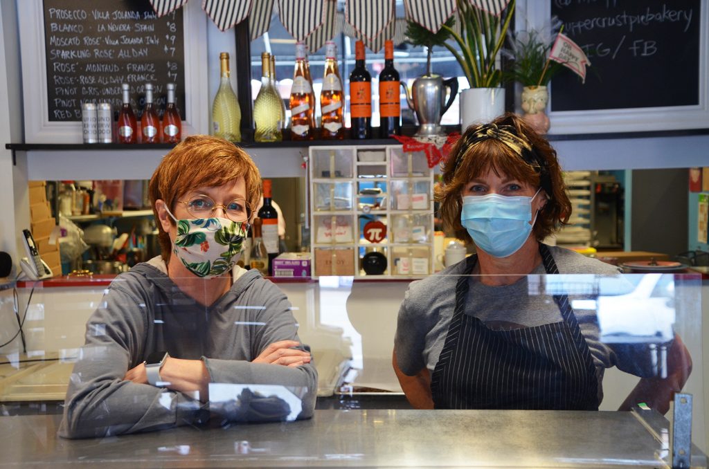 Elaine Van Buskirk and Jan Knobel, Upper Crust Pie Bakery