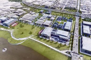 Potential innovation district site, Go Topeka
