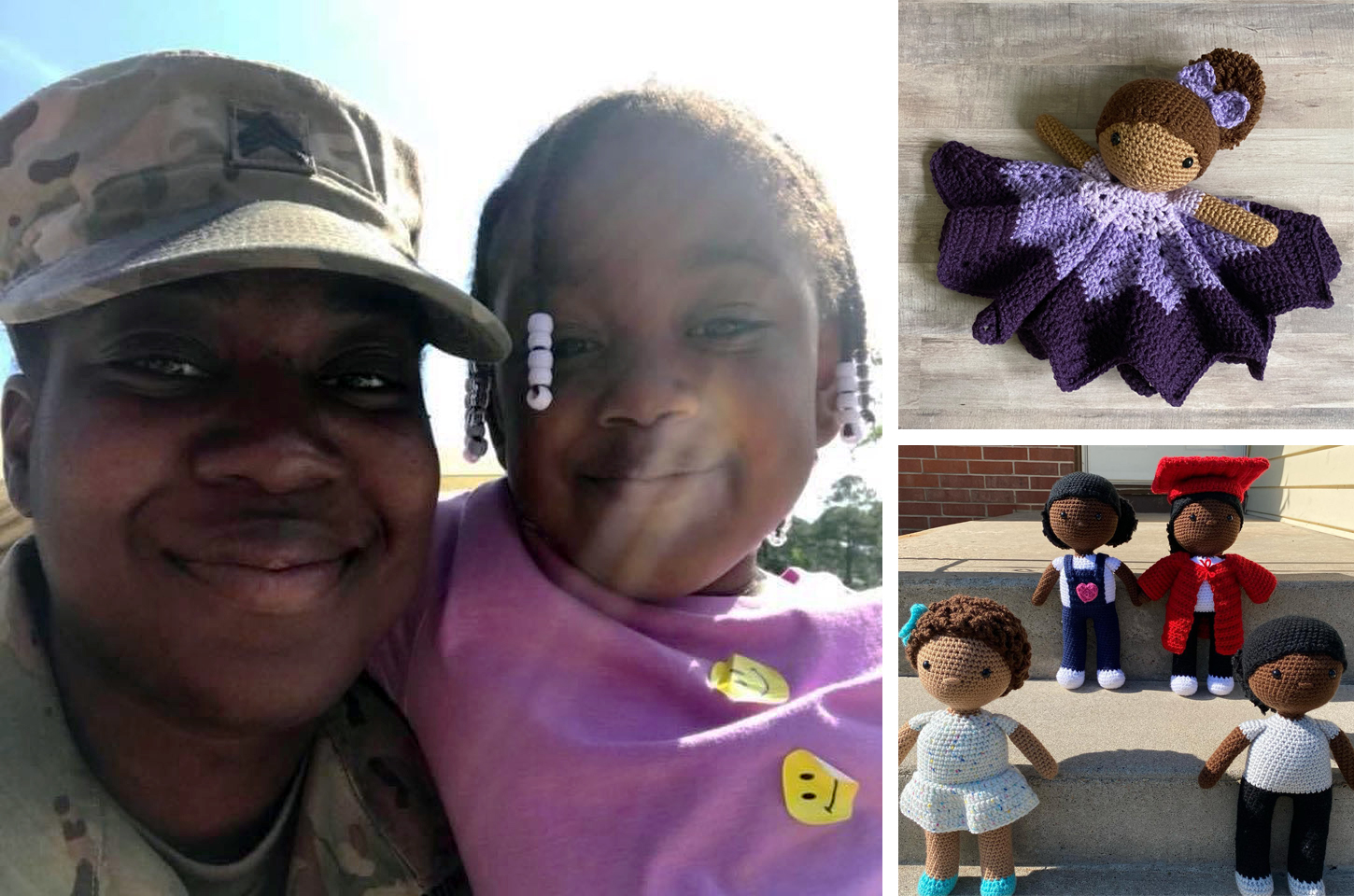 Repairing weapons to crocheting dolls: Soldier deploys maker skills to craft Daya & Me