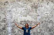 A doodle a day: Entrepreneur maps lucrative ambitions beyond 'popping' new OP mural