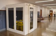 Plexpod’s new ‘Focalpod’ private, air-filtered workspaces are like stepping inside a mask, says founder