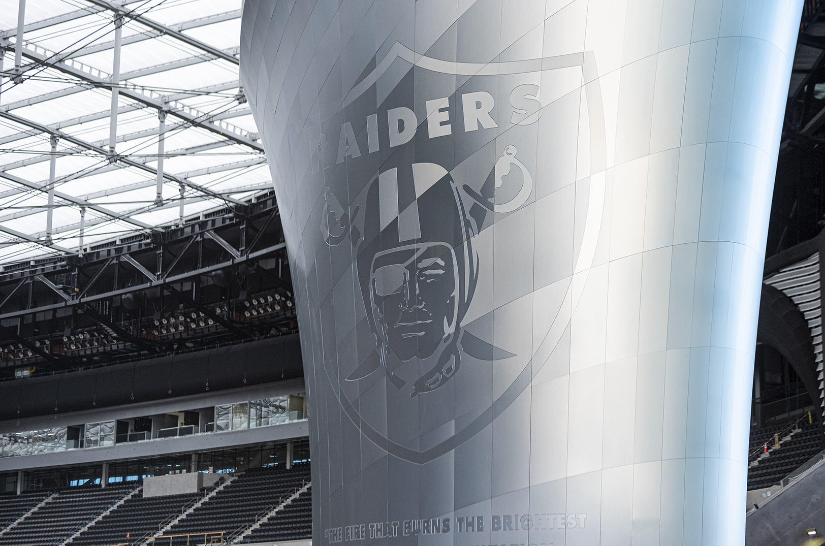 Dimensional Innovations' 93-foot Raiders stadium torch could be world’s tallest 3D-printed structure