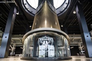 Al Davis Memorial Torch, photo courtesy of Dimensional Innovations