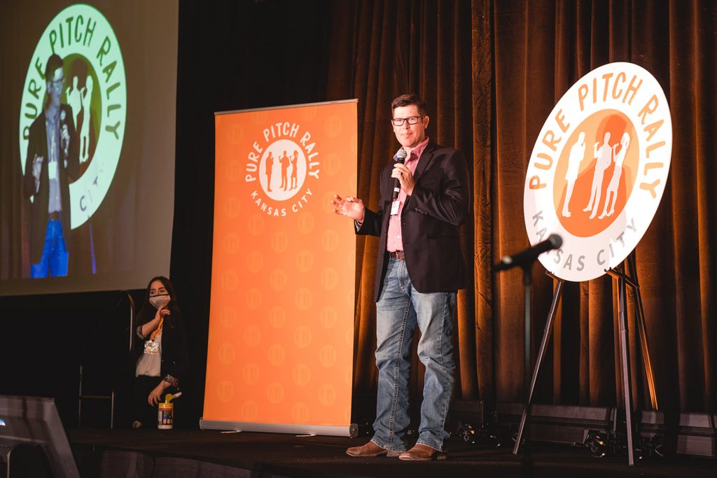 Kevin Johansen, AgButler, Pure Pitch Rally 2020; photo by Mikaela Wendel Photography