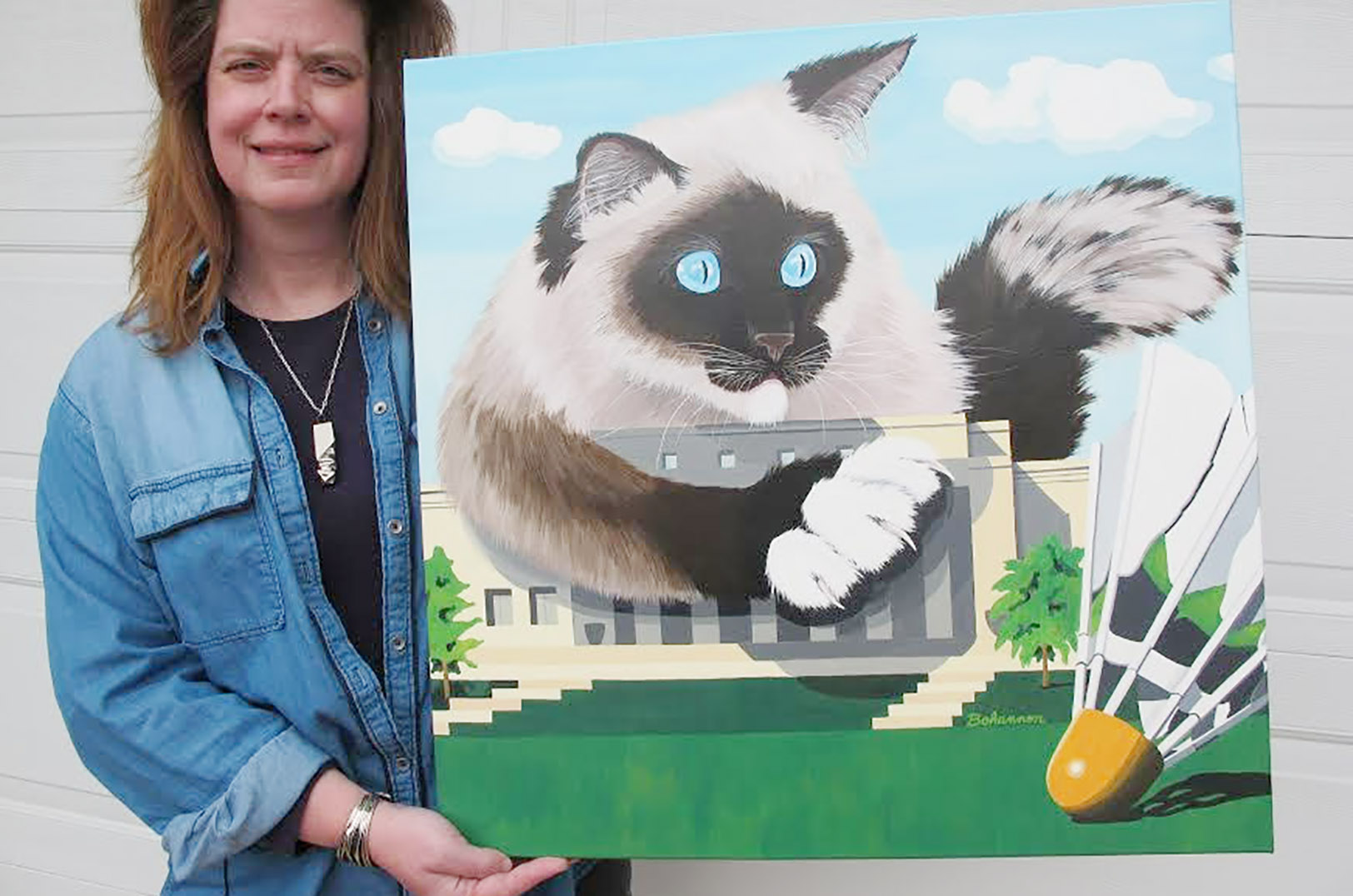 Fur-miliar faces: Teacher-turned-entrepreneur captures pet personalities through custom art