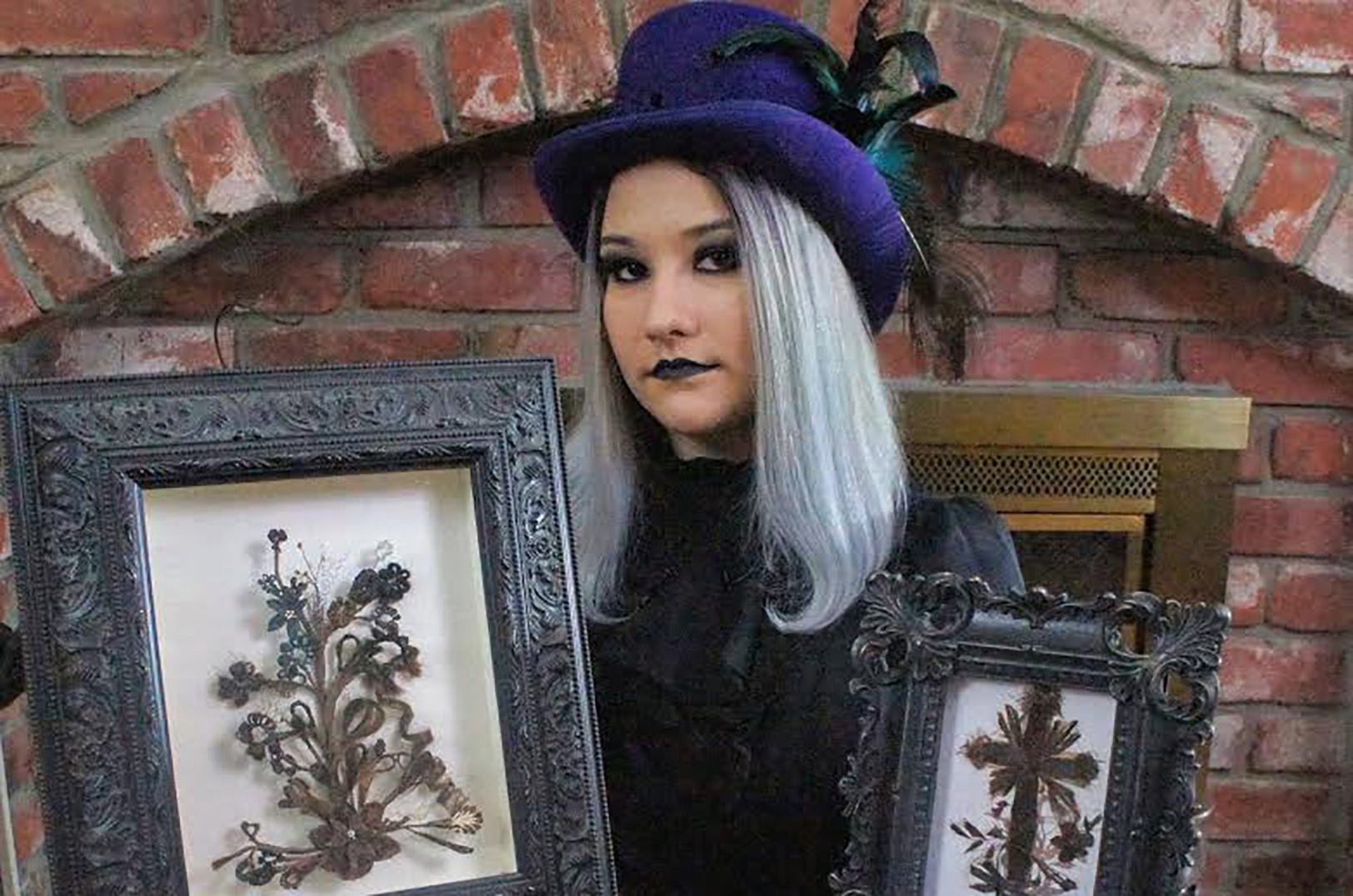Victorian hair artist resurrects dead art form; talks representation for asexual, disabled communities