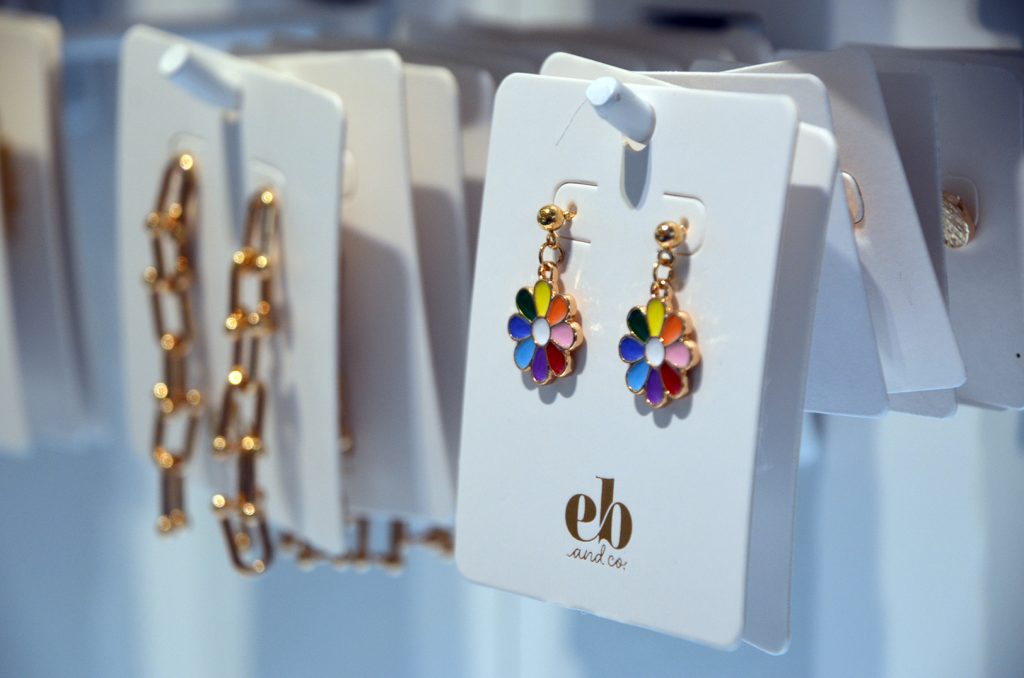 EB and Co. earrings at Made in KC Marketplace Lee's Summit