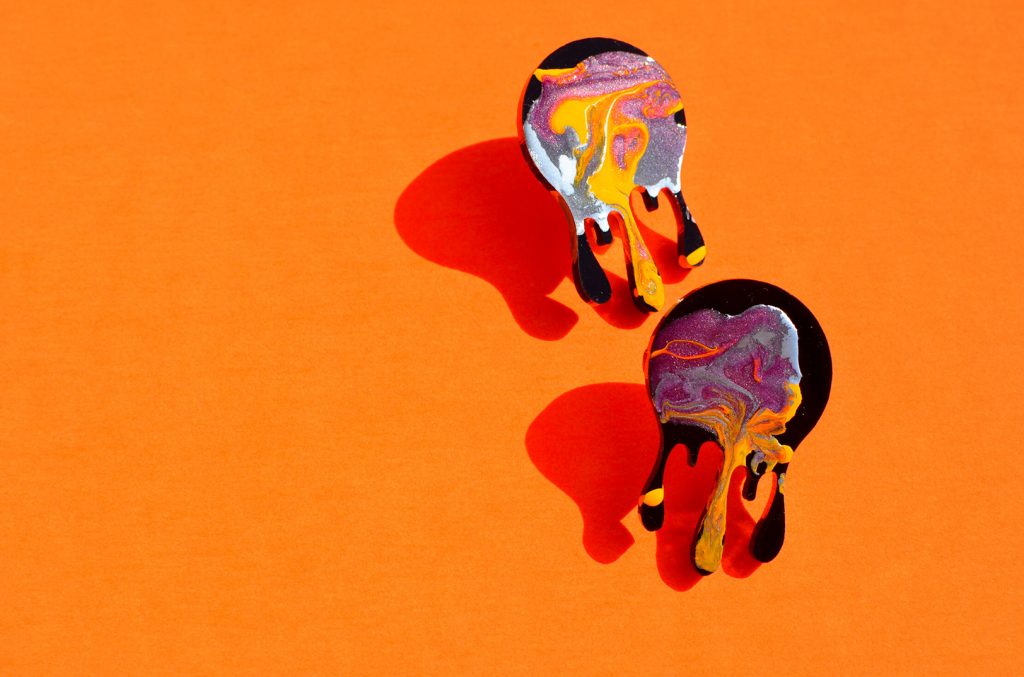 Whitney Manney mini drip earrings