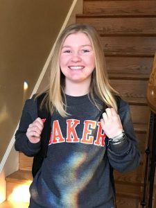 Halle Morrell, Baker University