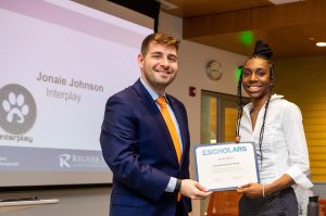 Ben Gruber, E-Scholars, and Jonaie Johnson, Interplay, University of Missouri-Kansas City