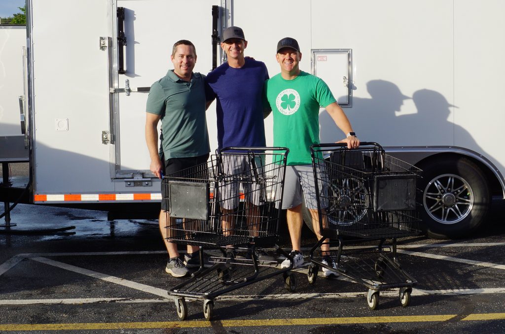 Justin Ragner, William VonWolf, and Rob Albright, Cart Kings