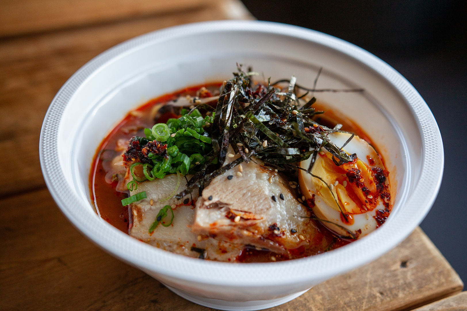 Kimchi Shin Ramyun; photo by Ashlin Wang