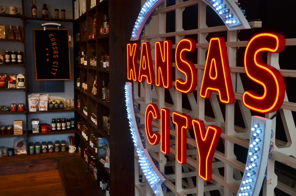 Kansas City's Western Auto sign by Michael Curry of Kansas City Kit Company