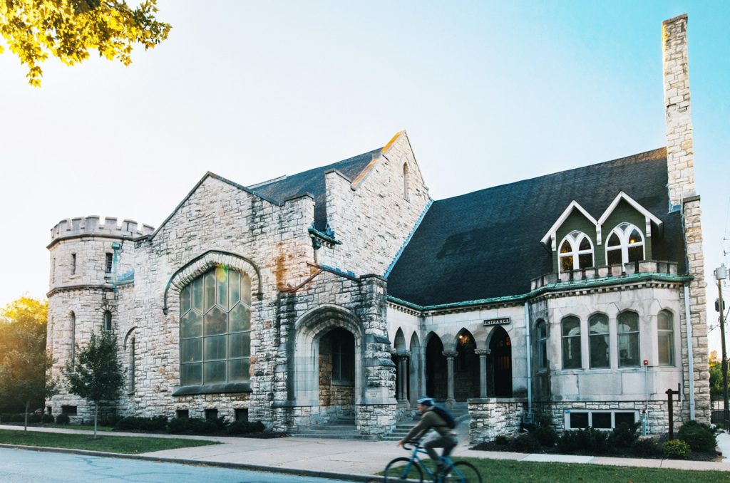 Westminster Congregational Church, former home of Unruh Furniture