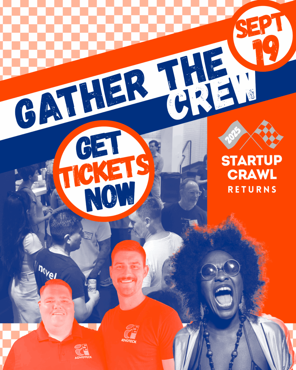 Startup Crawl Oversized Box Ad