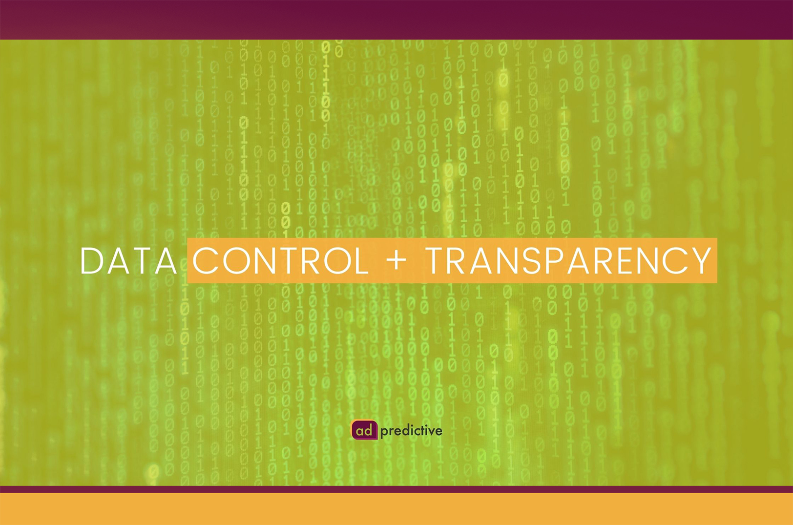 Bring your data strategy forward with control, transparency
