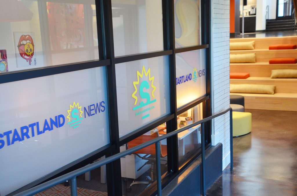 Startland News office at Spark Kansas City