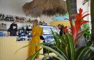 Made in KC opens beachy JoCo café Outta The Blue — complete with indoor palm trees and tropical drinks