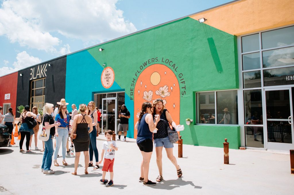 June 4 Shop Local KC ribbon cutting; photo courtesy of Katie Mabry van Dieren