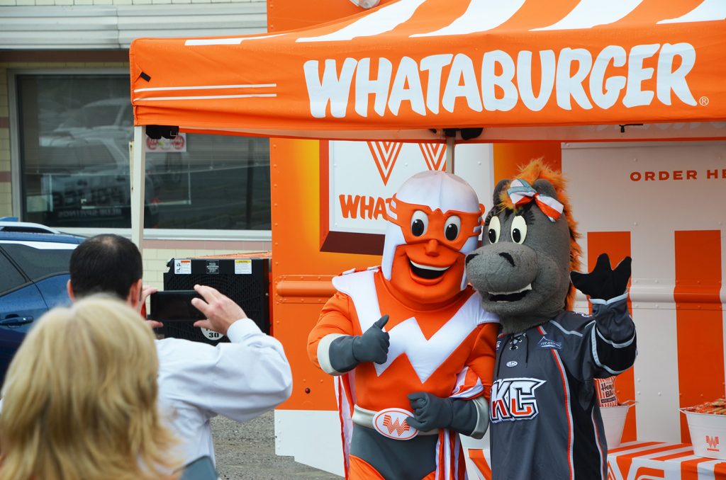 Whataburger groundbreaking in Blue Springs