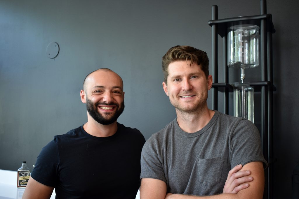 Zach Tarhini, Meta Coffee Roasting Co., and Jordan Fox, Foxtrot Studio