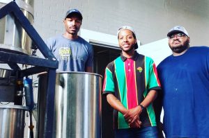 Elliot Ivory, Kemet Coleman, and Woodie Bonds, Vine Street Brewing