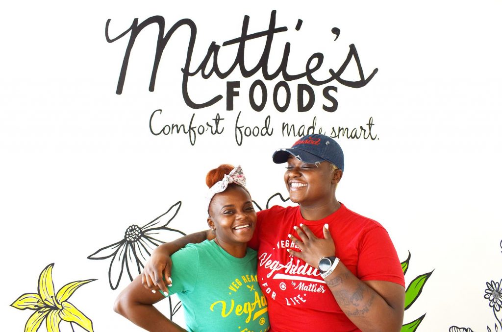 Arvelisha Woods and India Monique, Mattie’s Foods