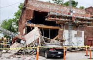 Driver crashes renovation progress at Walt Disney's former KC studio; effort to save historic building draws on