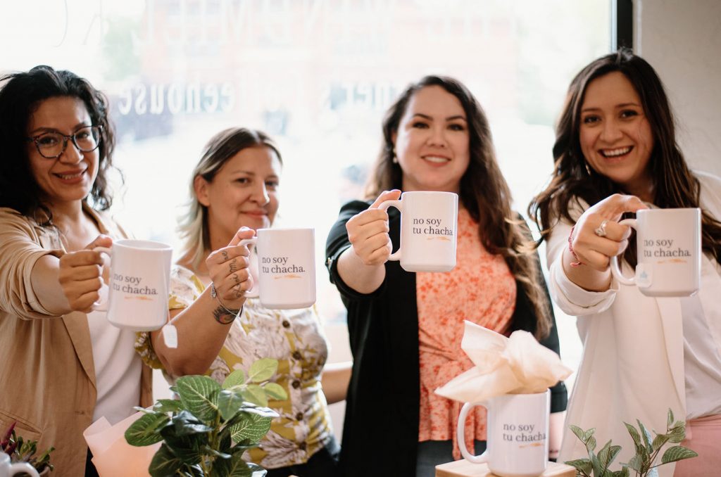 Nayelly Serrano-Dantzler, Erika Reza, Silvia Marin, and Veronica Alvidrez, paraMi