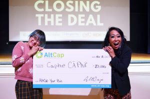 Madoka Koguchi and Jackie Nguyen, Cafe Cà Phê; 2021 AltCap Your Biz grand prize winner
