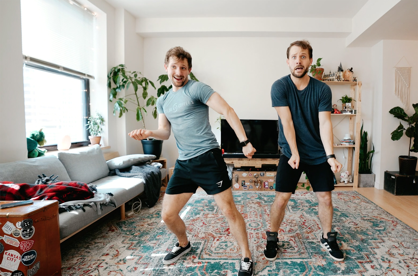 ‘Just dudes who dance and we’re not ashamed of it’: Twin influencers chassé their way to 100K+ TikTok followers