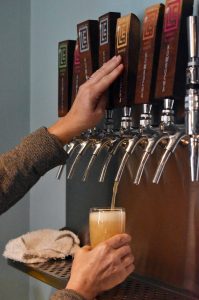 Pawpaw kombucha on tap at The Brewkery